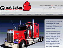 Tablet Screenshot of greatlakesequip.com